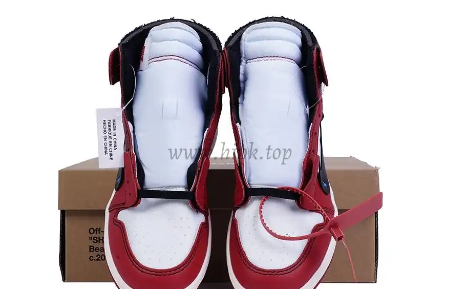 PK GOD Off-White x Air Jordan 1 Retro High OG Chicago RETAIL MATERIALS READY TO SHIP