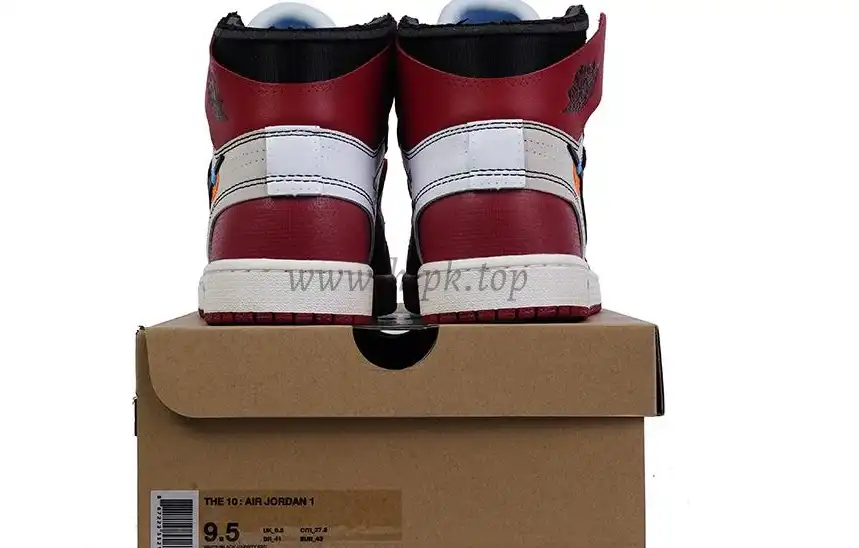 PK GOD Off-White x Air Jordan 1 Retro High OG Chicago RETAIL MATERIALS READY TO SHIP