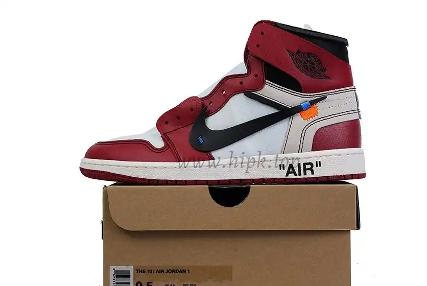 PK GOD Off-White x Air Jordan 1 Retro High OG Chicago RETAIL MATERIALS READY TO SHIP