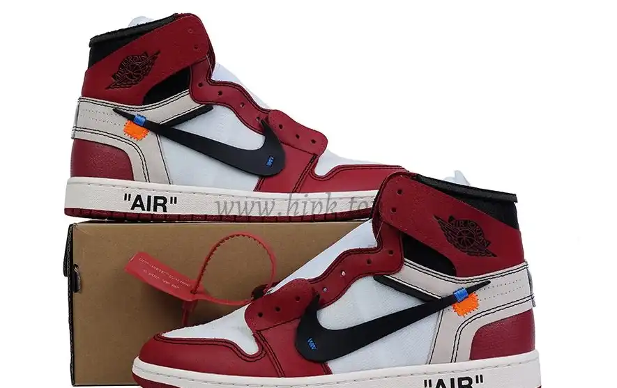 PK GOD Off-White x Air Jordan 1 Retro High OG Chicago RETAIL MATERIALS READY TO SHIP