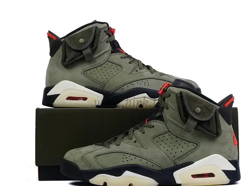 PK GOD Jordan 6 Retro Travis Scott RETAIL MATERIALS READY TO SHIP