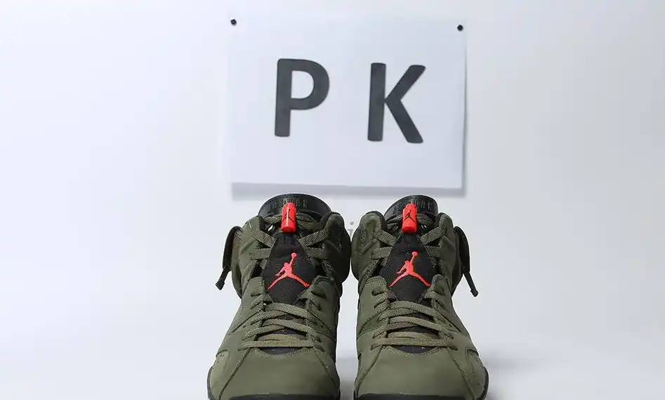 PK GOD Jordan 6 Retro Travis Scott RETAIL MATERIALS READY TO SHIP