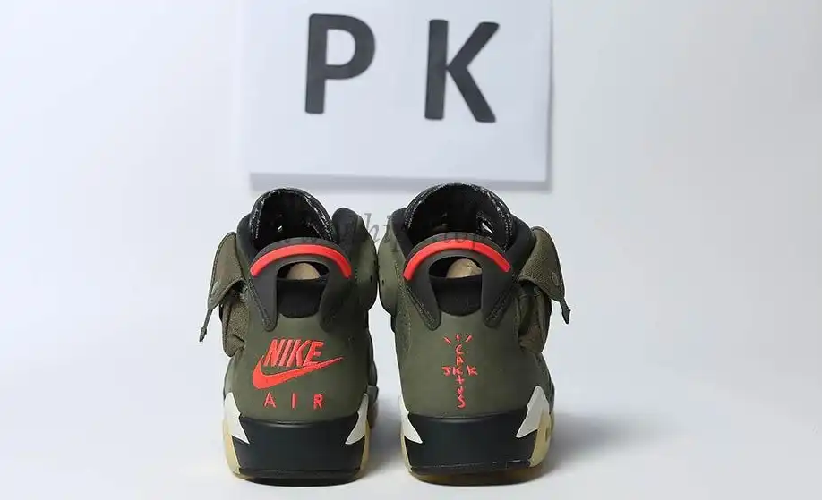 PK GOD Jordan 6 Retro Travis Scott RETAIL MATERIALS READY TO SHIP