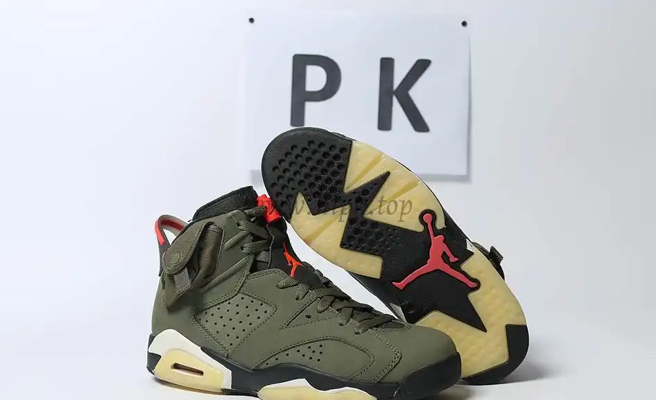 PK GOD Jordan 6 Retro Travis Scott RETAIL MATERIALS READY TO SHIP