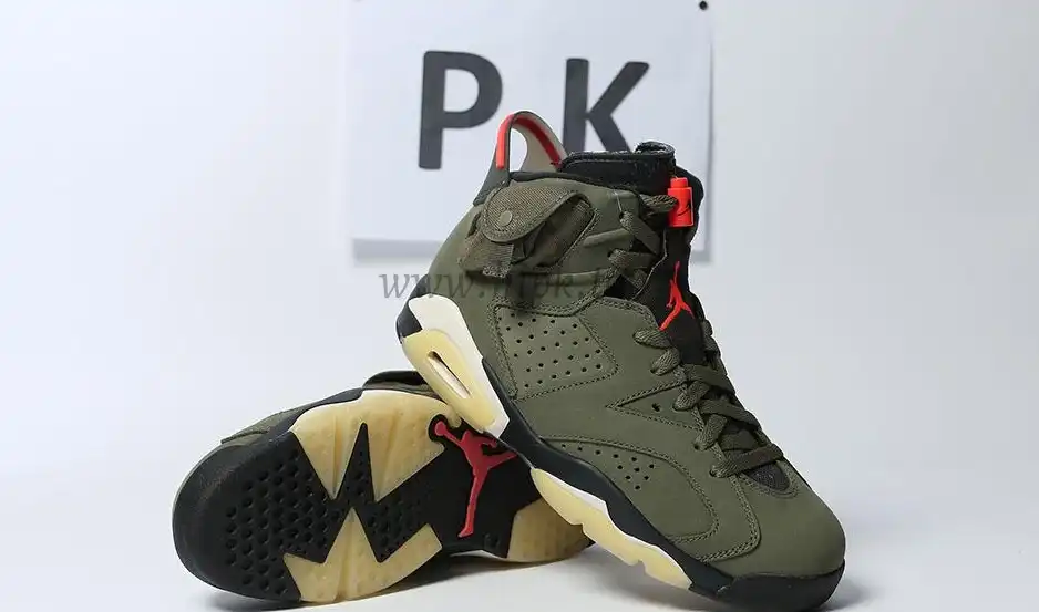 PK GOD Jordan 6 Retro Travis Scott RETAIL MATERIALS READY TO SHIP