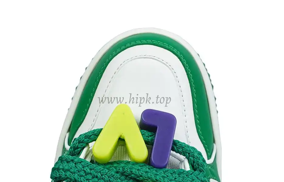 PK God Louis Vuitton Trainer Maxi Green RETAIL MATERIALS READY TO SHIP