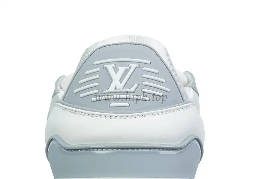 PK God Louis Vuitton Trainer Maxi White Grey RETAIL MATERIALS READY TO SHIP