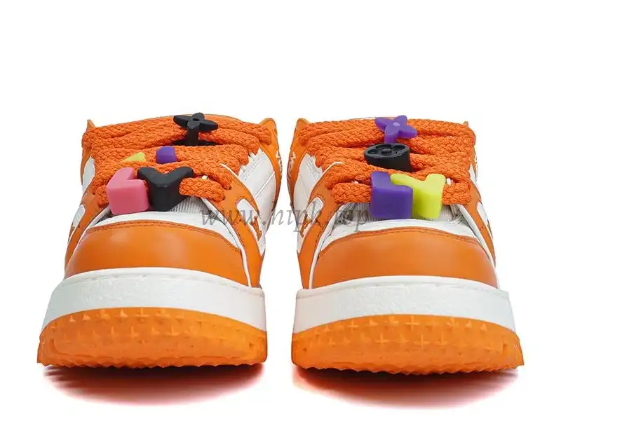 PK God Louis Vuitton Trainer Maxi orange RETAIL MATERIALS READY TO SHIP