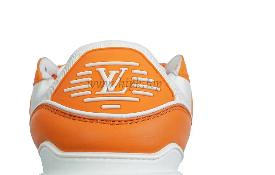 PK God Louis Vuitton Trainer Maxi orange RETAIL MATERIALS READY TO SHIP