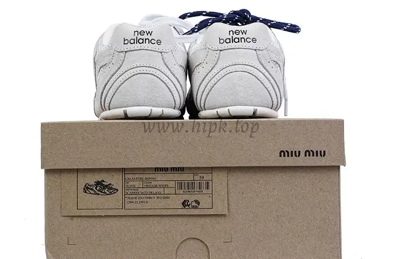 PK God New Balance 530 x MIU MIU Grey RETAIL MATERIALS READY TO SHIP