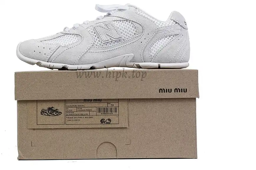 PK God New Balance 530 x MIU MIU Grey RETAIL MATERIALS READY TO SHIP