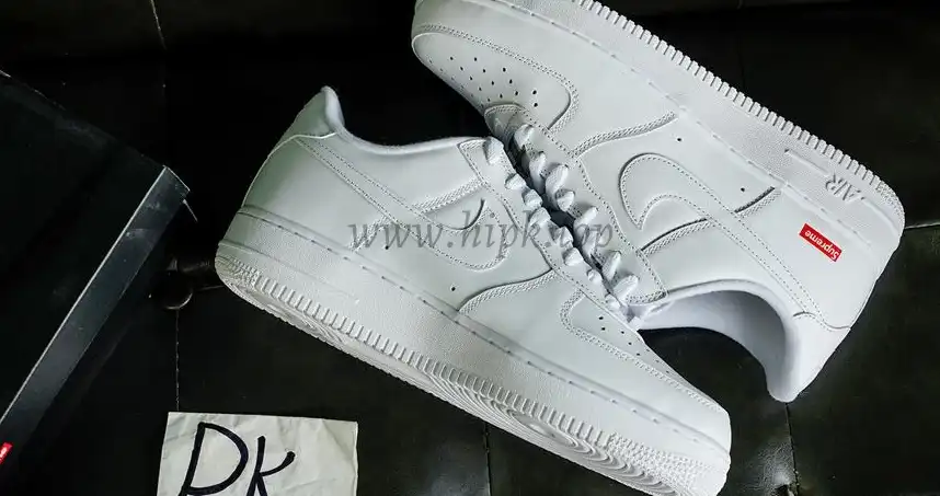 PK God Nike Air Force 1 Low Supreme White RETAIL MATERIALS READY TO SHIP