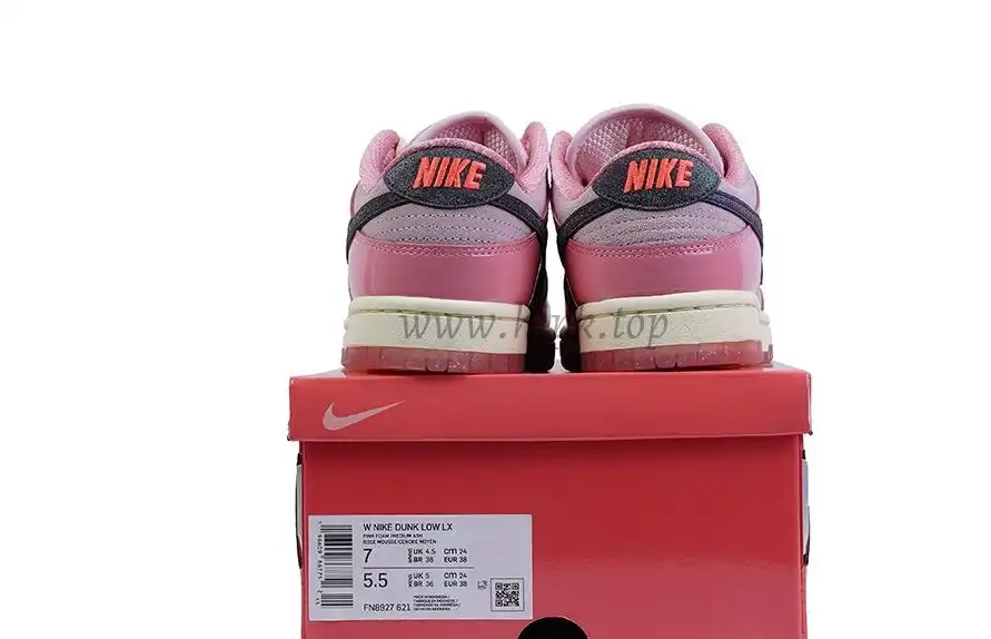 PK GOD Nike Dunk Low LX Barbie RETAIL MATERIALS READY TO SHIP