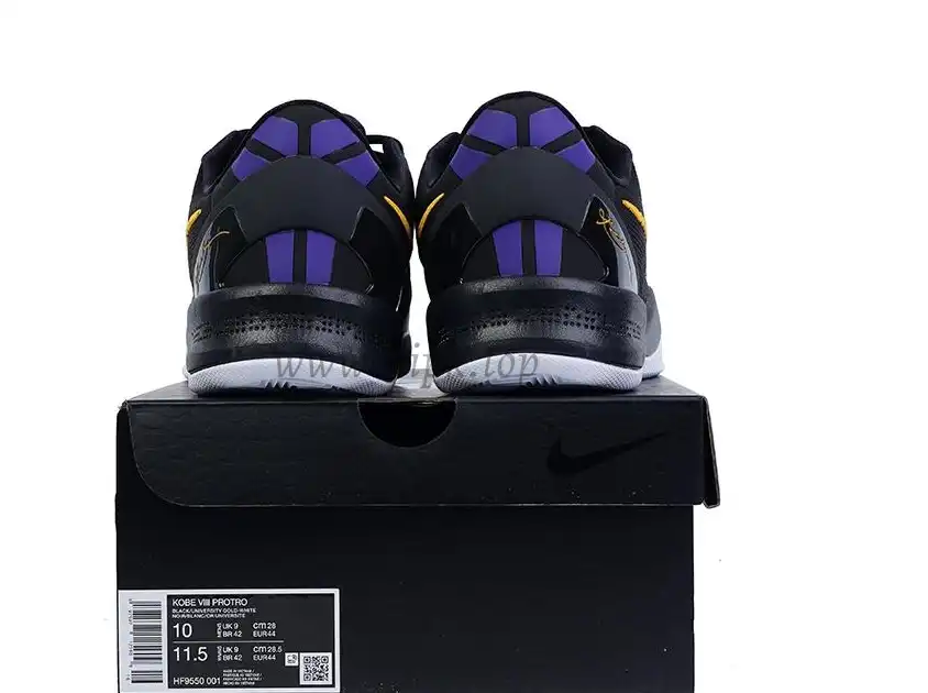 PK GOD Nike Kobe 8 Protro Black University Gold RETAIL MATERIALS READY TO SHIP