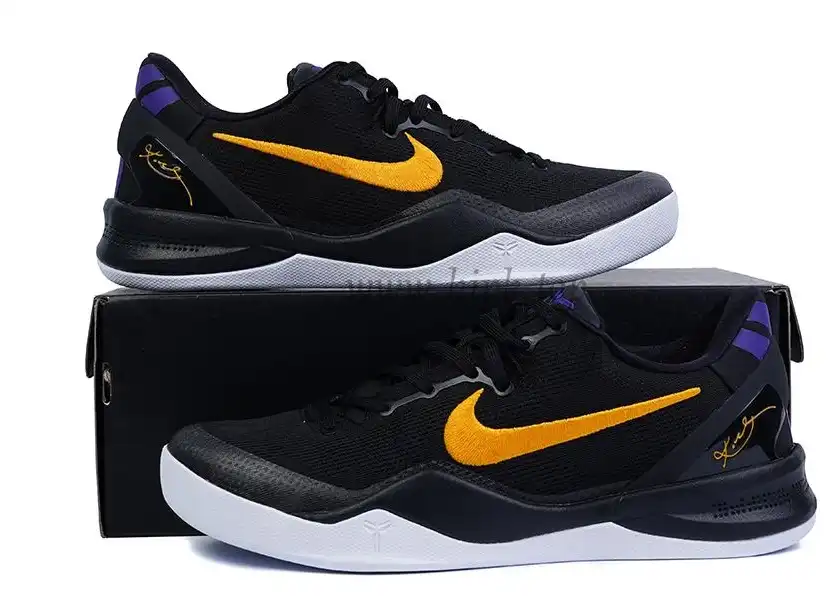 PK GOD Nike Kobe 8 Protro Black University Gold RETAIL MATERIALS READY TO SHIP