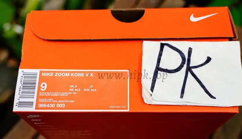 PK GOD Nike Zoom Kobe 5 Black Out RETAIL MATERIALS READY TO SHIP