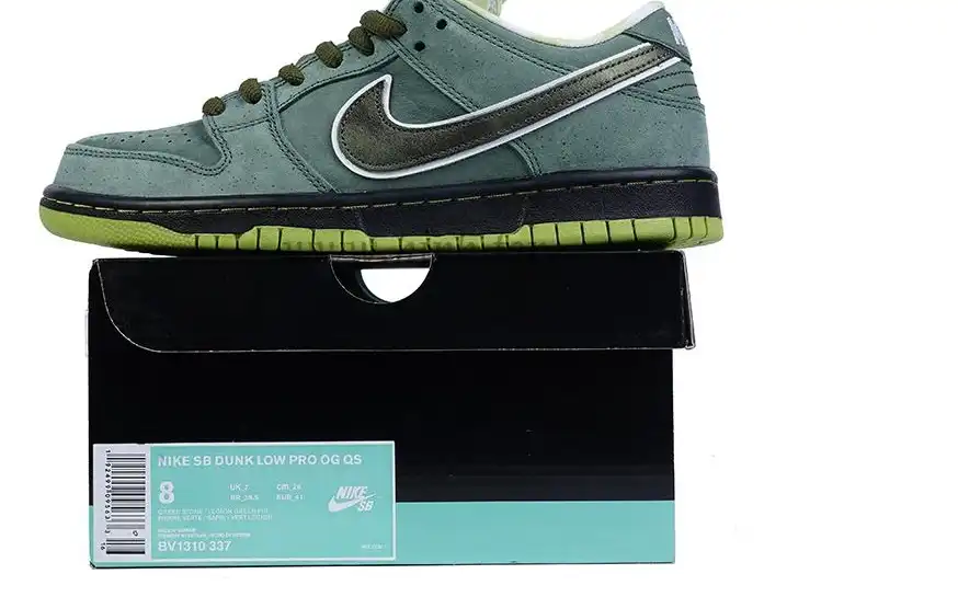 Pk God Sb dunk green lobster retail materials ready to ship