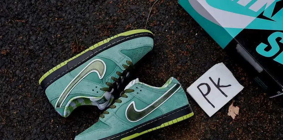 Pk God Sb dunk green lobster retail materials ready to ship