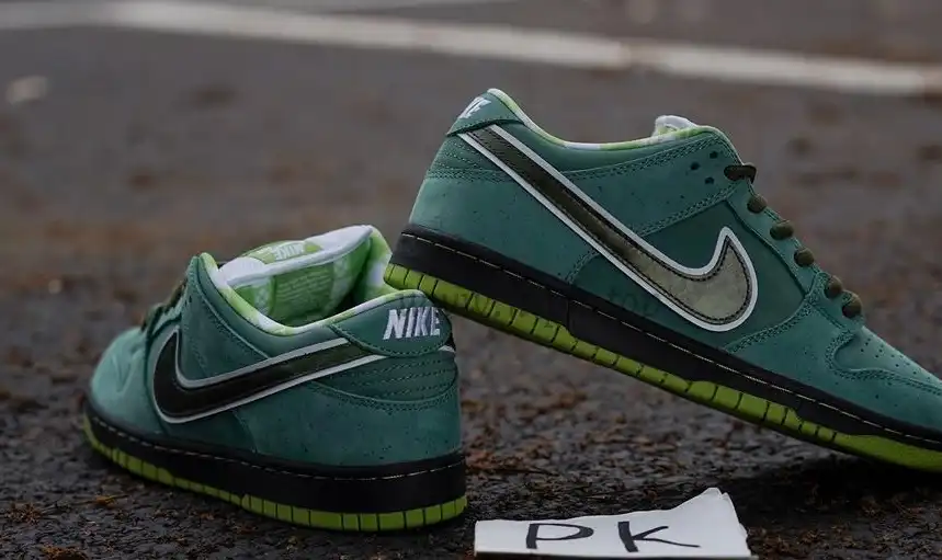 Pk God Sb dunk green lobster retail materials ready to ship