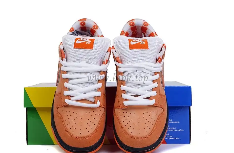 PK GOD NIKE SB DUNK LOW CONCEPTS ORANGE LOBSTER RETAIL MATERIALS READY TO SHIP