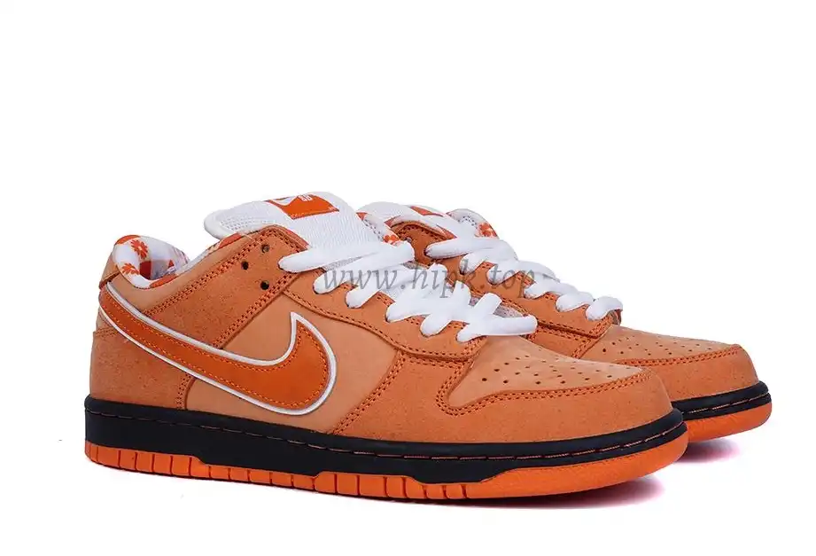 PK GOD NIKE SB DUNK LOW CONCEPTS ORANGE LOBSTER RETAIL MATERIALS READY TO SHIP