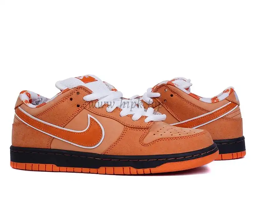 PK GOD NIKE SB DUNK LOW CONCEPTS ORANGE LOBSTER RETAIL MATERIALS READY TO SHIP