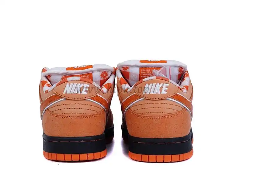 PK GOD NIKE SB DUNK LOW CONCEPTS ORANGE LOBSTER RETAIL MATERIALS READY TO SHIP