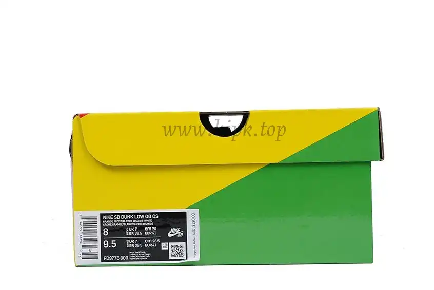 PK GOD NIKE SB DUNK LOW CONCEPTS ORANGE LOBSTER RETAIL MATERIALS READY TO SHIP