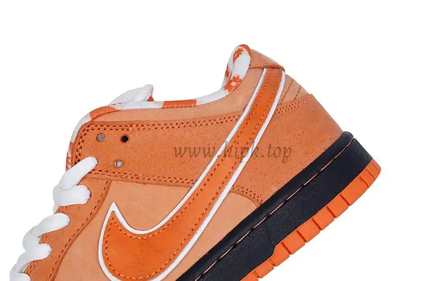 PK GOD NIKE SB DUNK LOW CONCEPTS ORANGE LOBSTER RETAIL MATERIALS READY TO SHIP