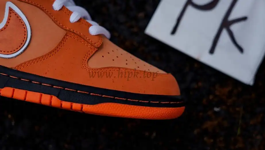 PK GOD NIKE SB DUNK LOW CONCEPTS ORANGE LOBSTER RETAIL MATERIALS READY TO SHIP