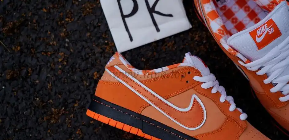 PK GOD NIKE SB DUNK LOW CONCEPTS ORANGE LOBSTER RETAIL MATERIALS READY TO SHIP