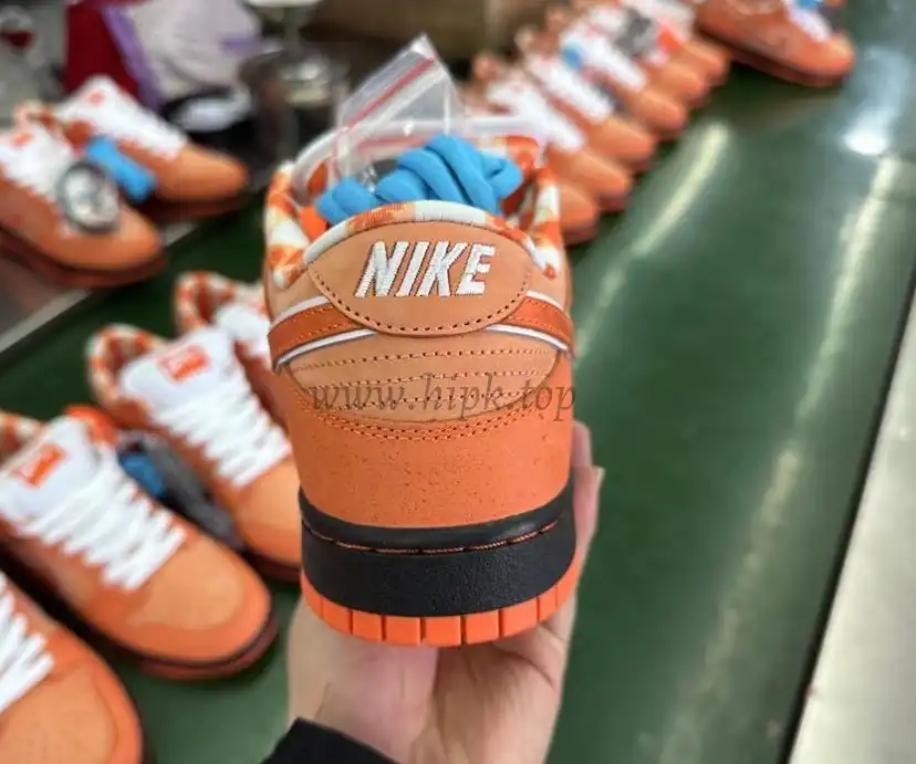 PK GOD NIKE SB DUNK LOW CONCEPTS ORANGE LOBSTER RETAIL MATERIALS READY TO SHIP