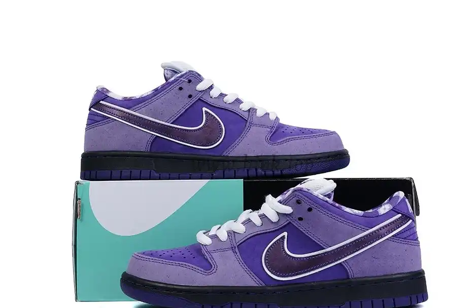 PKGod Concepts X Sb dunk purple Lobster retail materials ready to ship