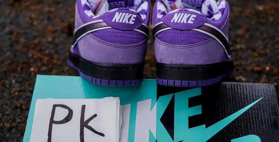 PKGod Concepts X Sb dunk purple Lobster retail materials ready to ship