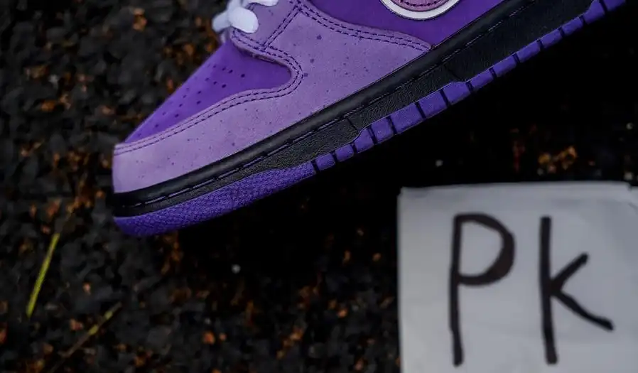 PKGod Concepts X Sb dunk purple Lobster retail materials ready to ship