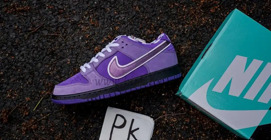 PKGod Concepts X Sb dunk purple Lobster retail materials ready to ship