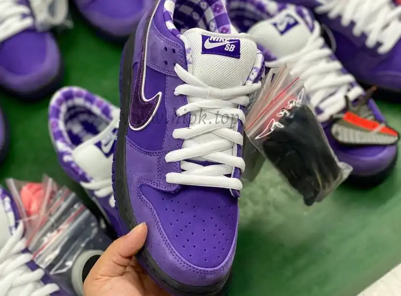 PKGod Concepts X Sb dunk purple Lobster retail materials ready to ship