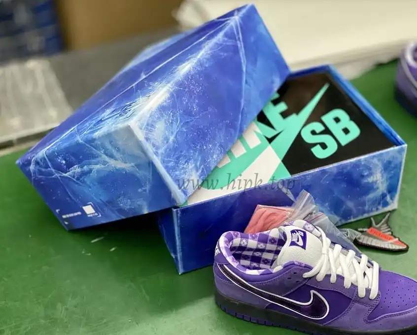 PKGod Concepts X Sb dunk purple Lobster retail materials ready to ship