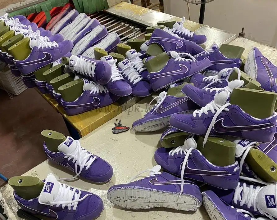 PKGod Concepts X Sb dunk purple Lobster retail materials ready to ship