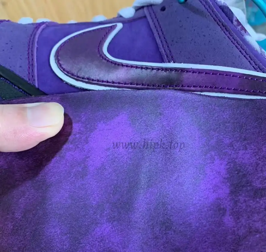 PKGod Concepts X Sb dunk purple Lobster retail materials ready to ship