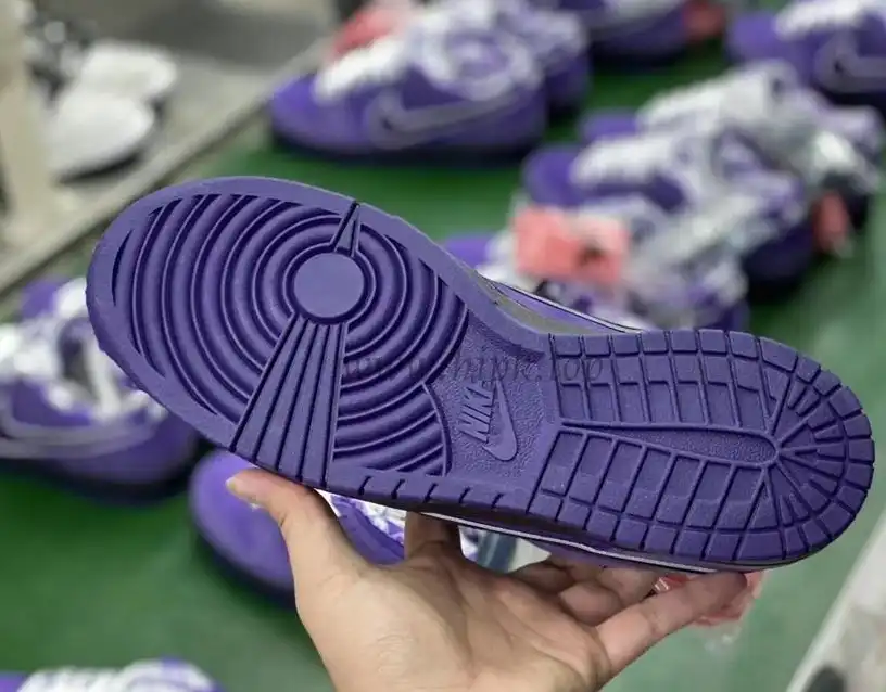 PKGod Concepts X Sb dunk purple Lobster retail materials ready to ship