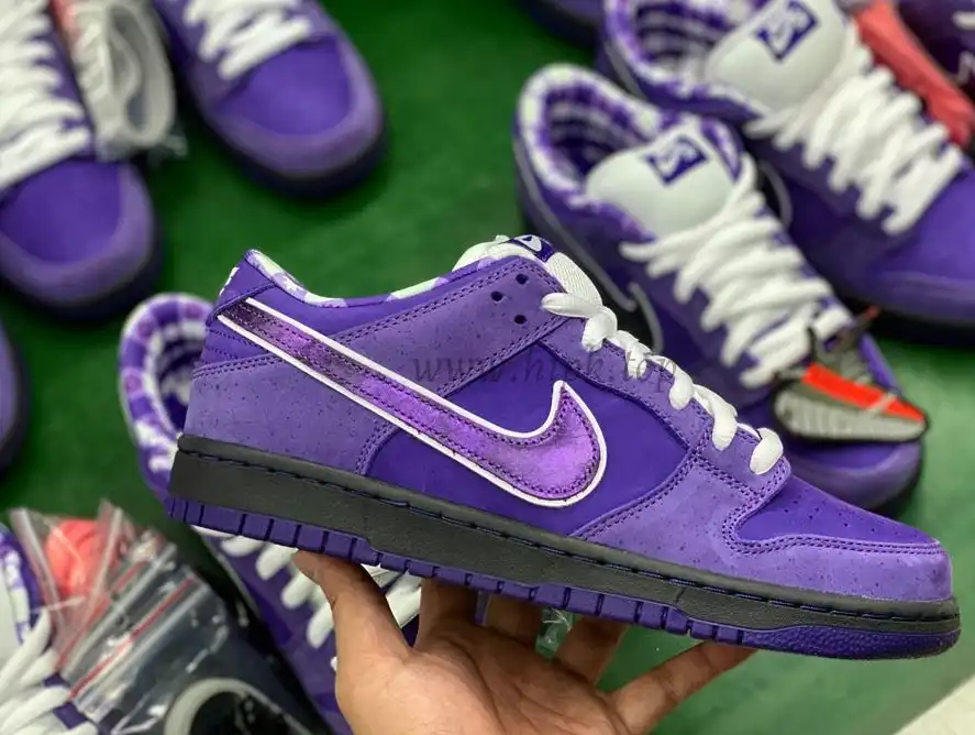 PKGod Concepts X Sb dunk purple Lobster retail materials ready to ship