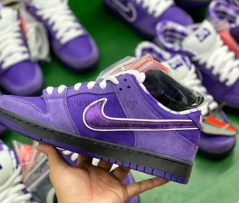 PKGod Concepts X Sb dunk purple Lobster retail materials ready to ship