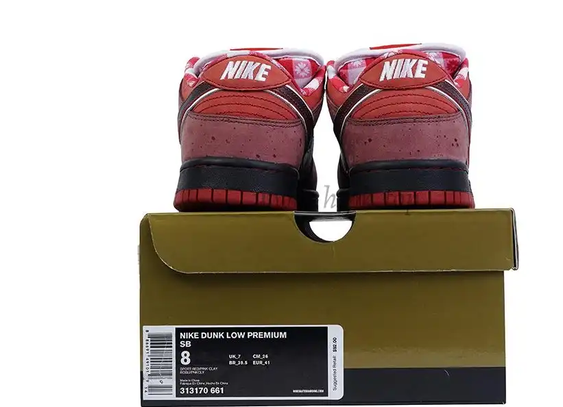 PK GOD Nike SB Dunk Low RED Lobster RETAIL MATERIALS READY TO SHIP