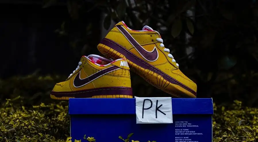 PK GOD Nike SB Dunk Low Yellow Lobster RETAIL MATERIALS READY TO SHIP