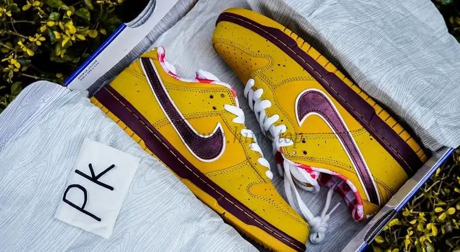 PK GOD Nike SB Dunk Low Yellow Lobster RETAIL MATERIALS READY TO SHIP