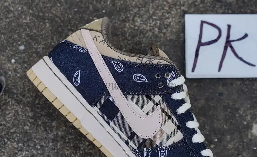 PK 4.0 exclusive 4.0 final version retail label Travis Scott X Nike SB dunk low Jackboys retail materials ready to ship