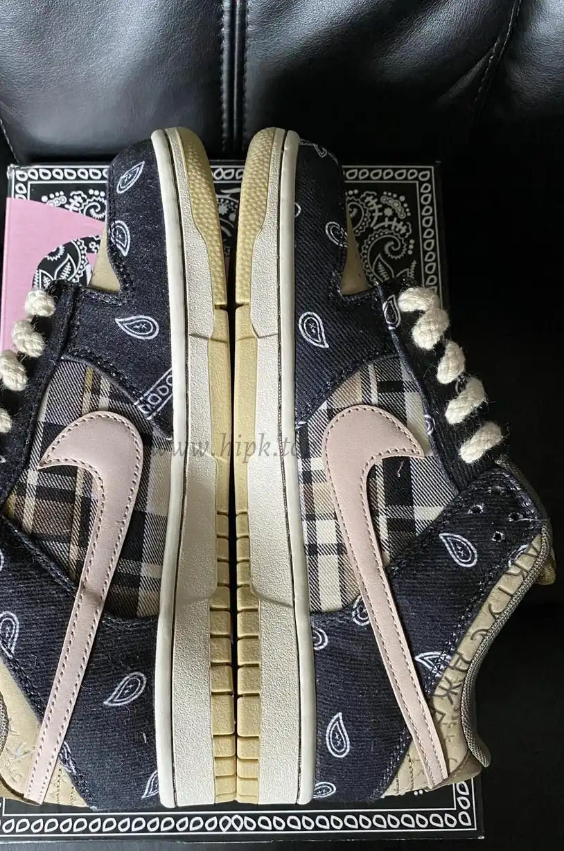 PK 4.0 exclusive 4.0 final version retail label Travis Scott X Nike SB dunk low Jackboys retail materials ready to ship