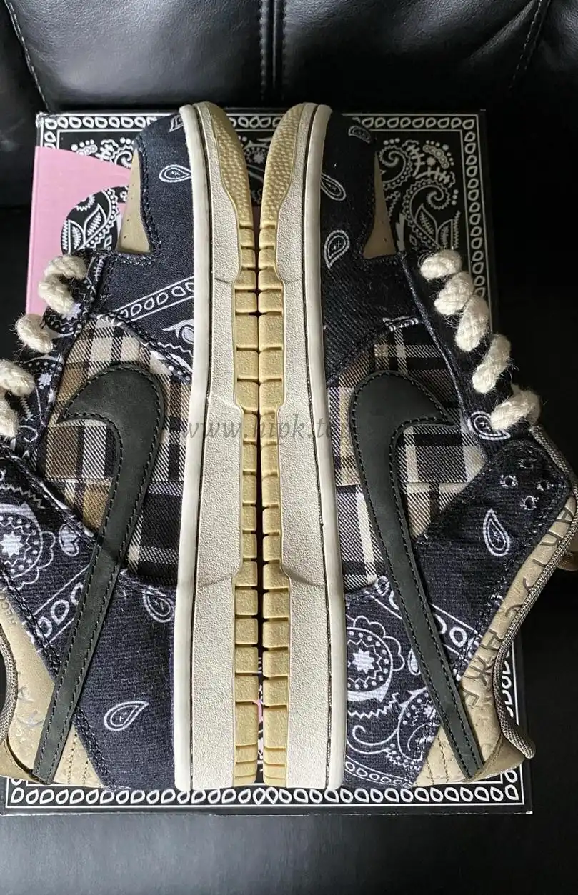 PK 4.0 exclusive 4.0 final version retail label Travis Scott X Nike SB dunk low Jackboys retail materials ready to ship