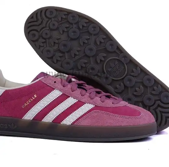 PK GOD Adidas Gazelle Indoor pink Black RETAIL MATERIALS READY TO SHIP